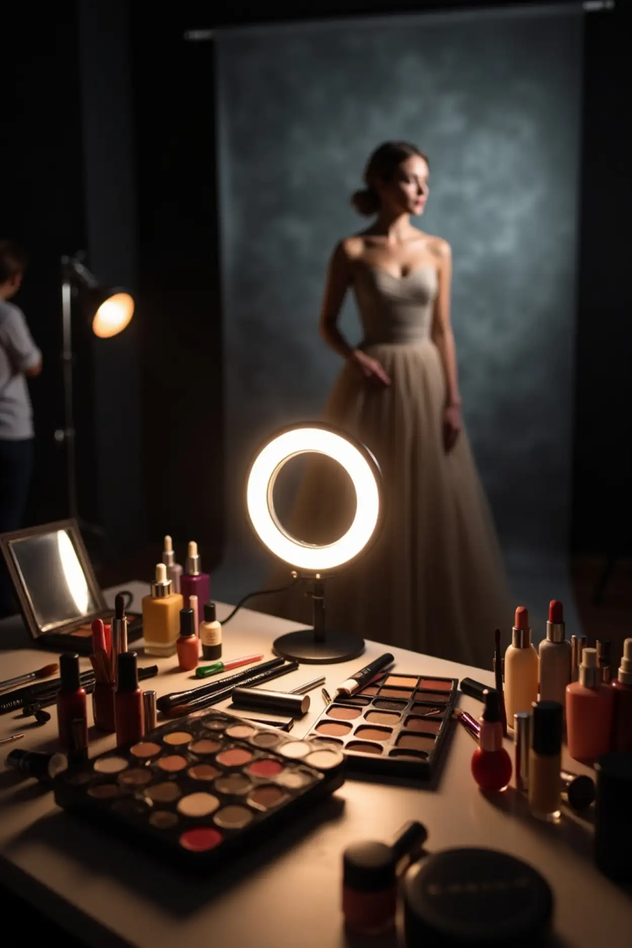 Glowing Skin Makeup Background Photo - Royalty Free Makeup Background Image | Pngmagic Free Download Glowing Skin Makeup Background Photo - High Quality Makeup Background Background