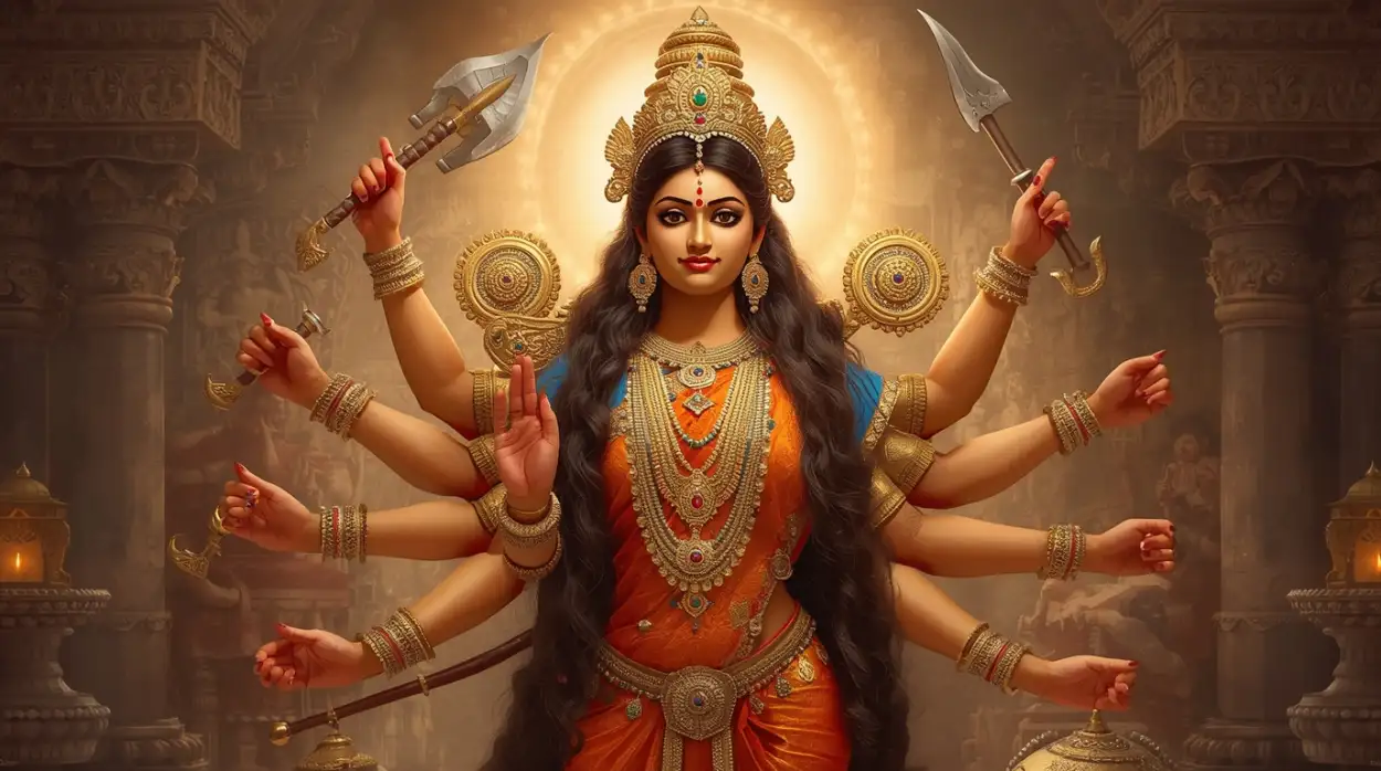 Free Download Goddess Durga Maa Pictures For WhatsApp Status - High Quality Godess Maa Durga Background