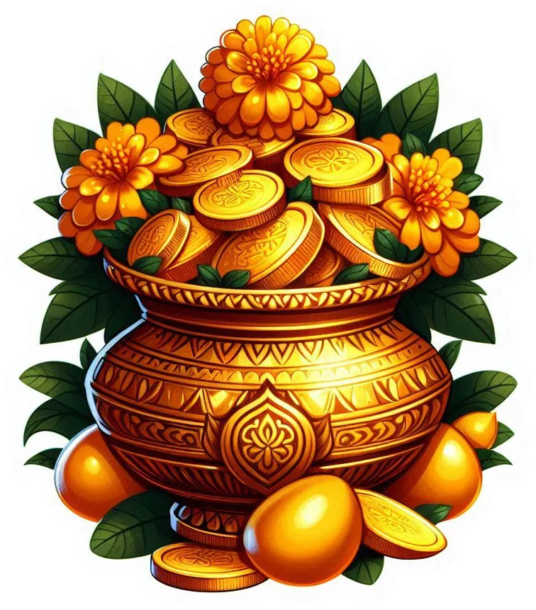 Gold Kalash Png For Dhanteras 2024 - Royalty Free Gold Kalash Image | Pngmagic Free Download Gold Kalash Png For Dhanteras 2024 - High Quality Gold Kalash PNG Image