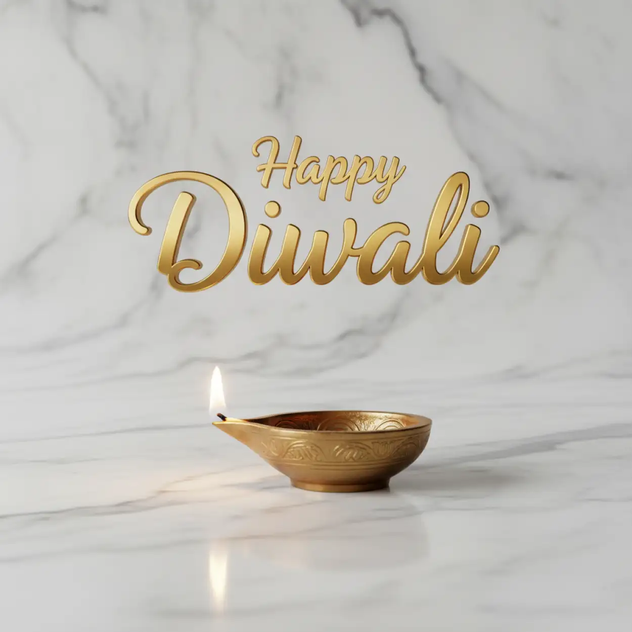 Free Download Gold Theme Happy Diwali Greetings 2025 Hd Background - High Quality Happy Diwali Greetings 2025 Background