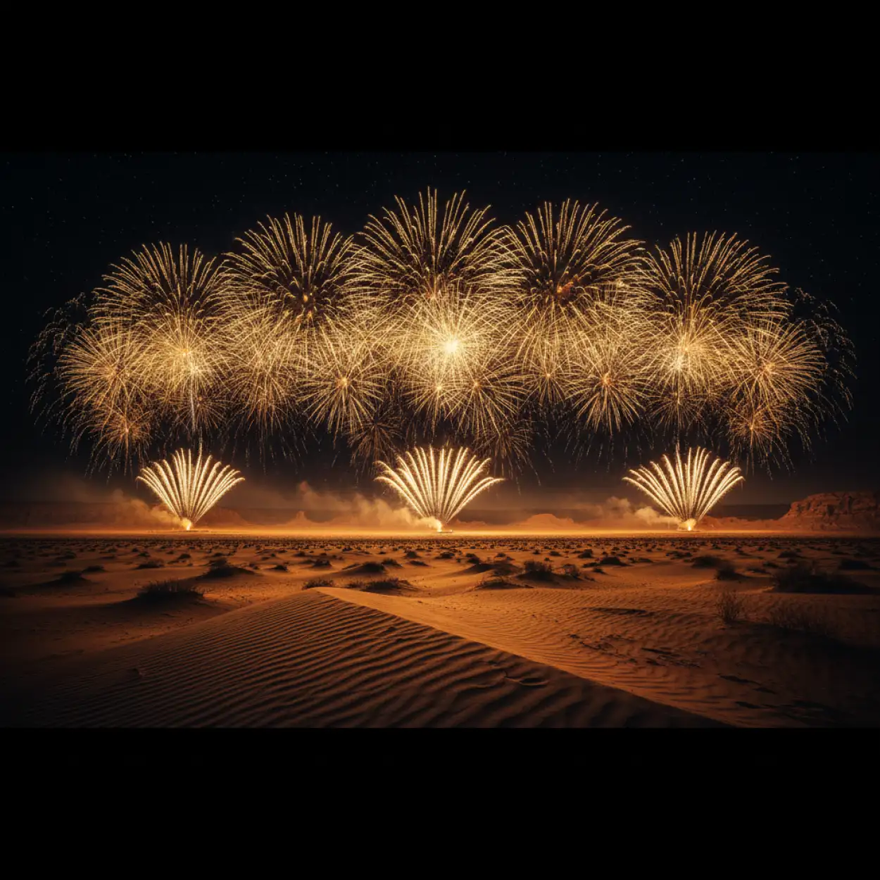 Free Download Golden New Year Fireworks Background - High Quality New Year Fireworks Background Background