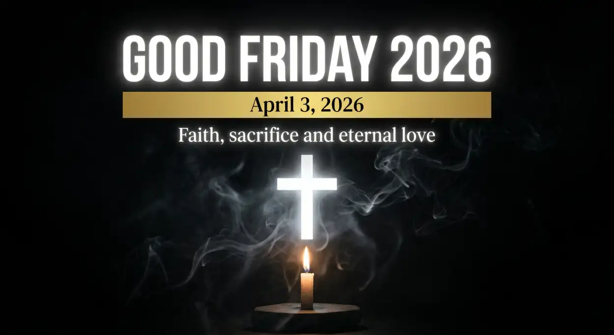 Free Download Good Friday 2026 Observance Worldwide - High Quality Good Friday 2026 Image