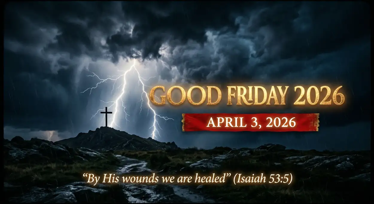 Free Download Good Friday Background Png Hd Free - High Quality Good Friday 2026 Transparent PNG