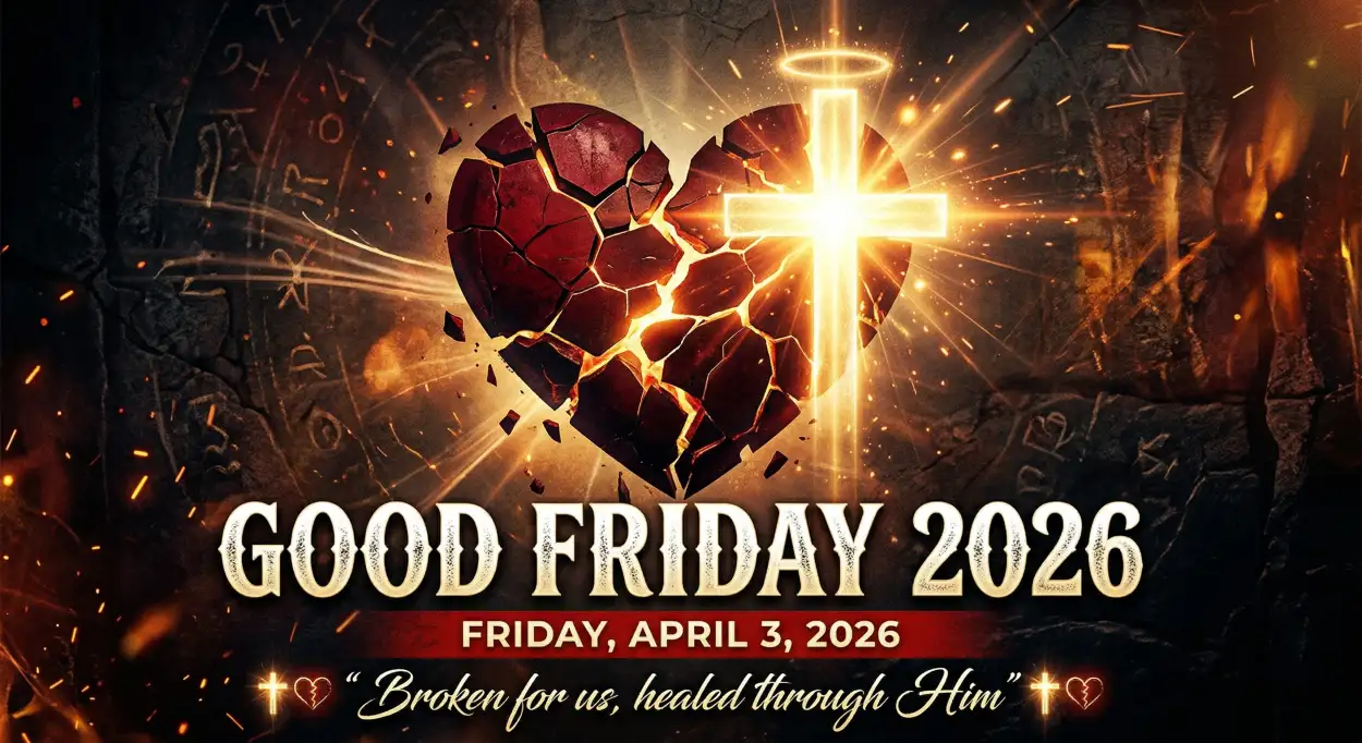 Free Download Good Friday Flex Banner Png Design - High Quality Good Friday 2026 Transparent PNG
