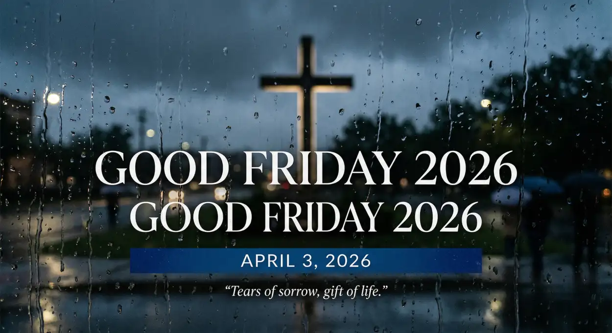 Free Download Good Friday Mourning Background Png - High Quality Good Friday 2026 Transparent PNG