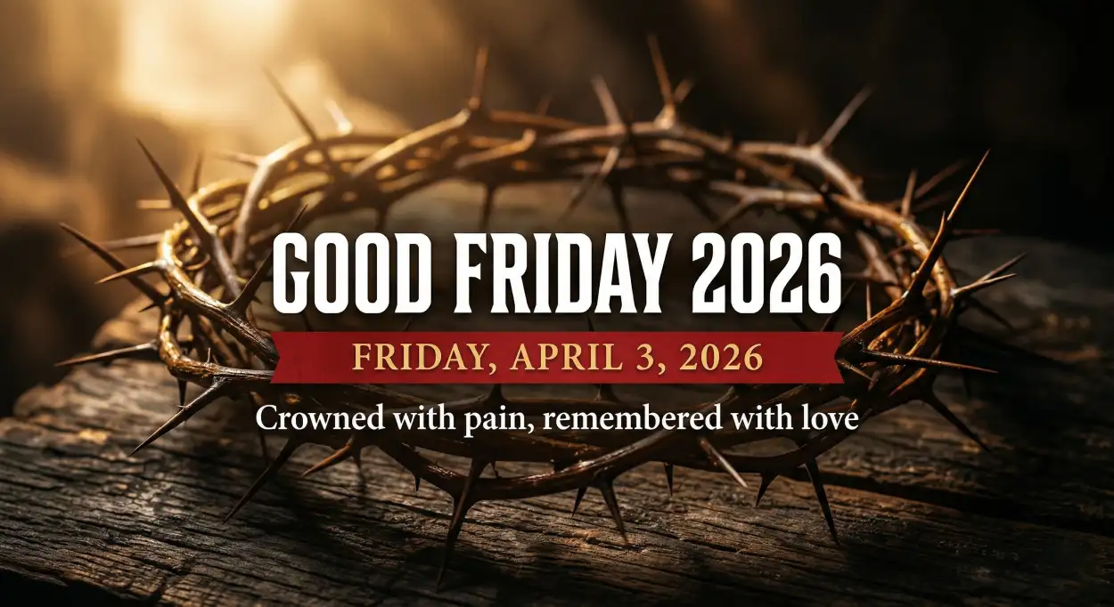 Free Download Good Friday Prayer Quotes Png Image - High Quality Good Friday 2026 Transparent PNG