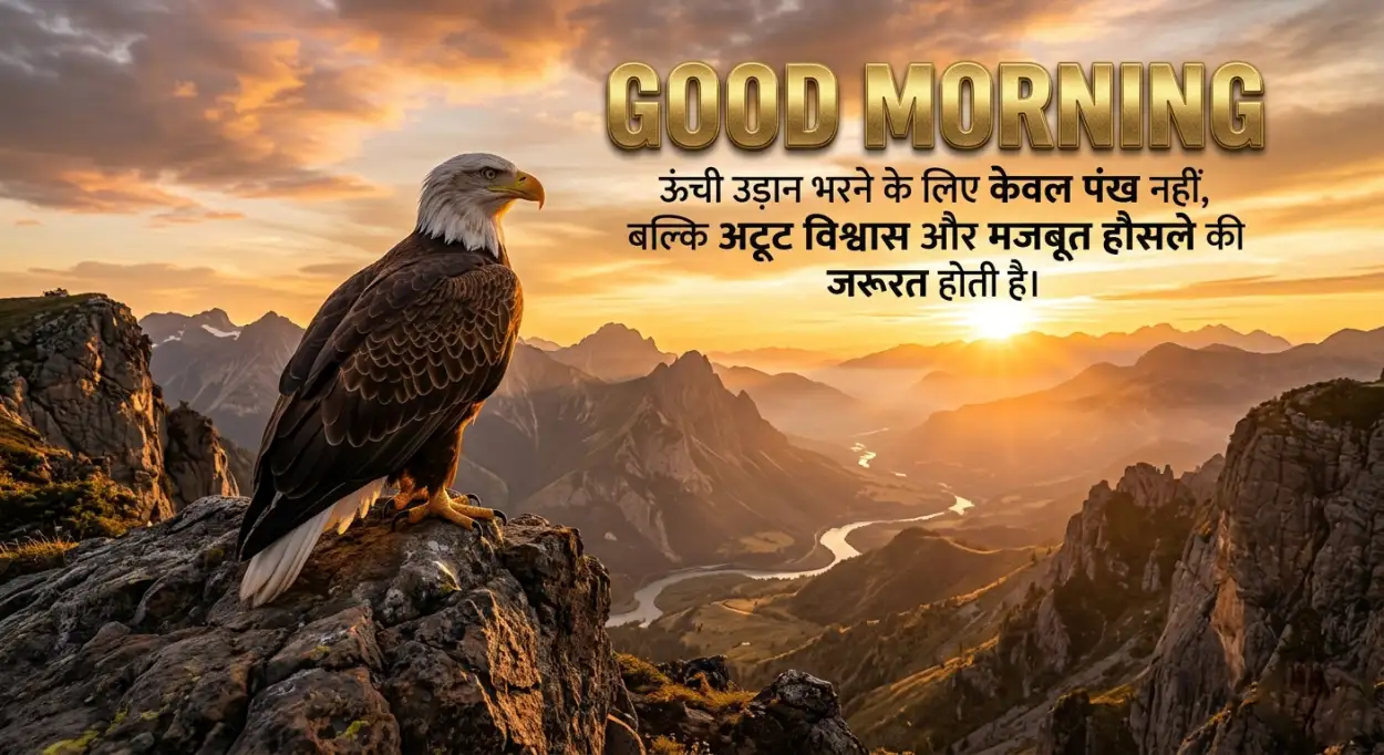 Free Download Good Morning Attitude Quotes Hindi - High Quality Good Morning Motivational Quotes Hindi Image