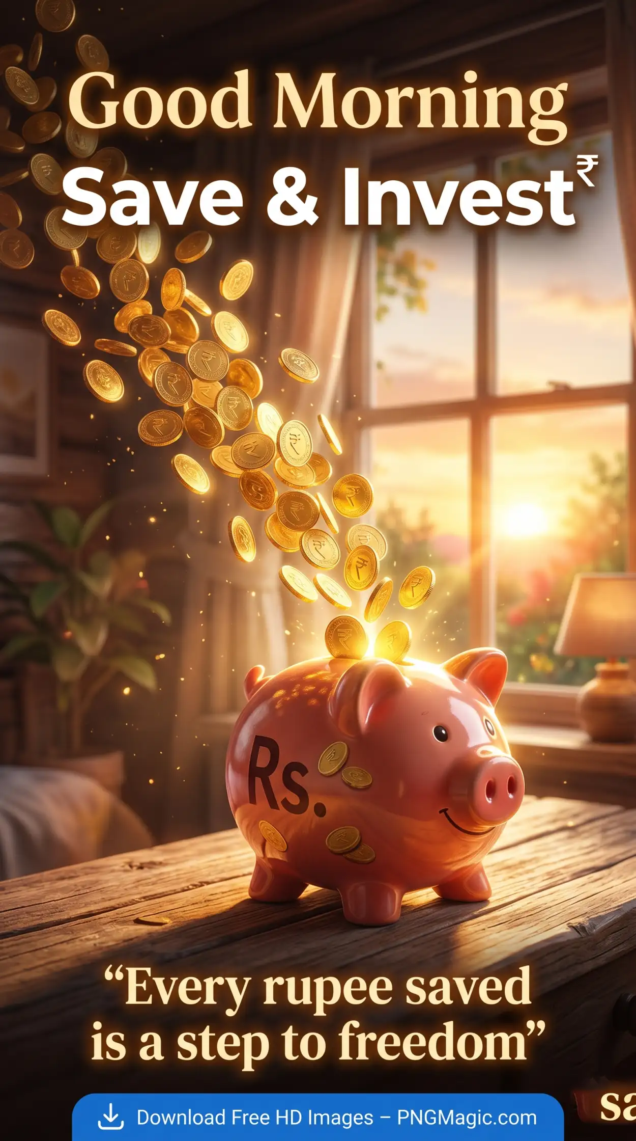 Free Download Good Morning Finance Quotes Wallpaper Download - High Quality Good Morning Investment Quotes Image