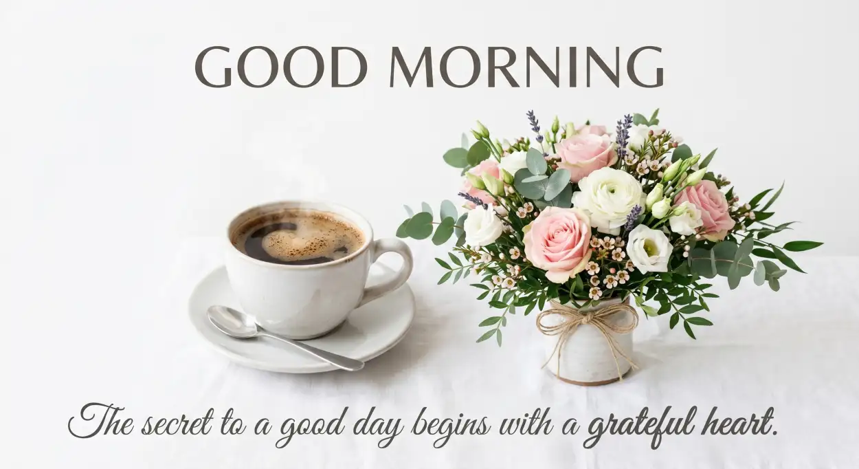 Free Download Good Morning Flowers And Coffee Blog Featured Image - High Quality Good Morning Flowers And Coffee Image
