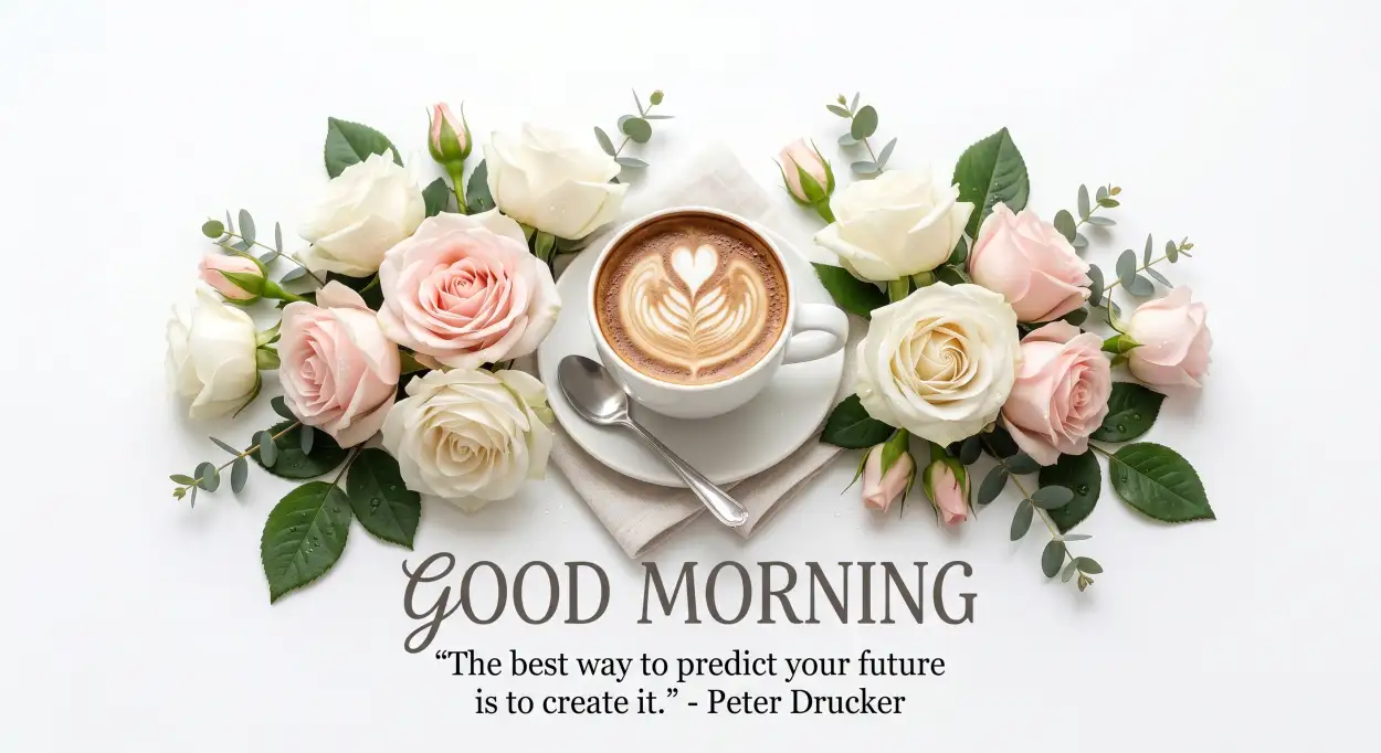 Free Download Good Morning Flowers And Coffee Hd Wallpapers - High Quality Good Morning Flowers And Coffee Image