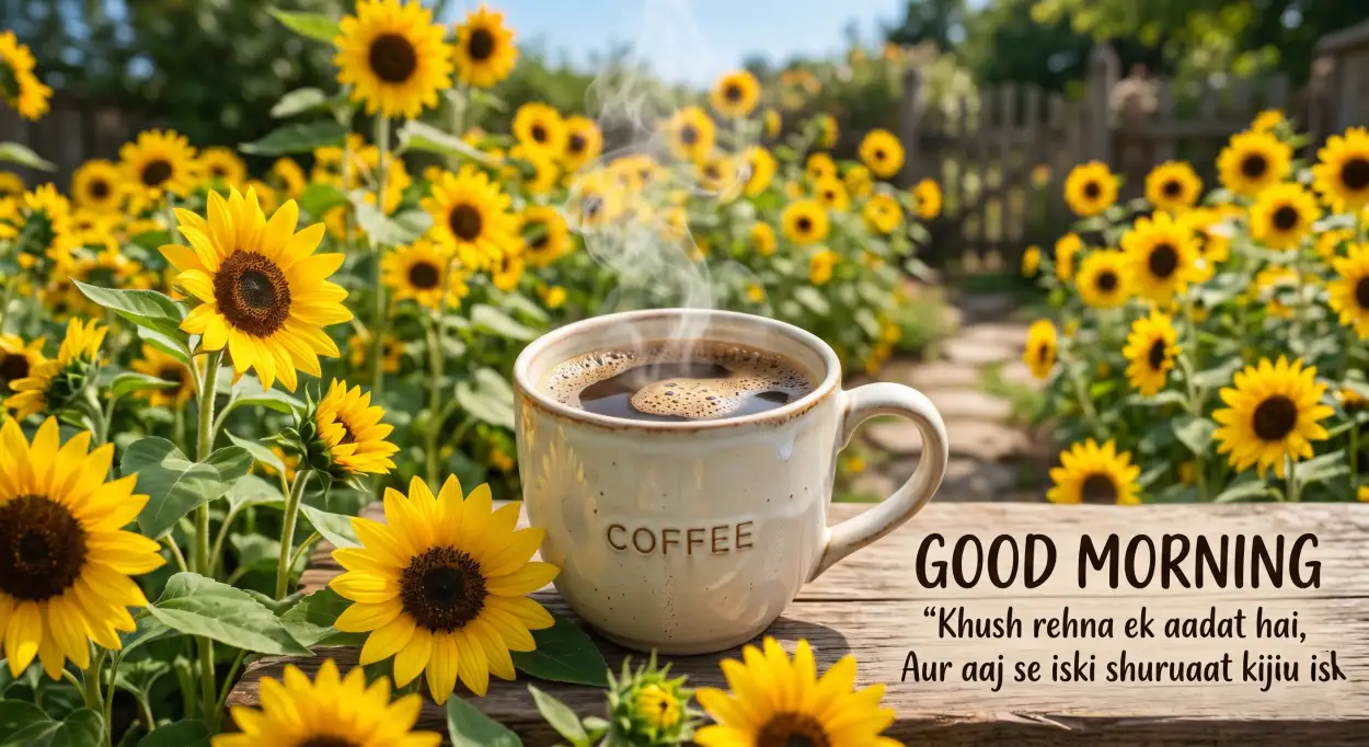 Free Download Good Morning Flowers And Coffee Summer Morning Wallpaper - High Quality Good Morning Flowers And Coffee Image