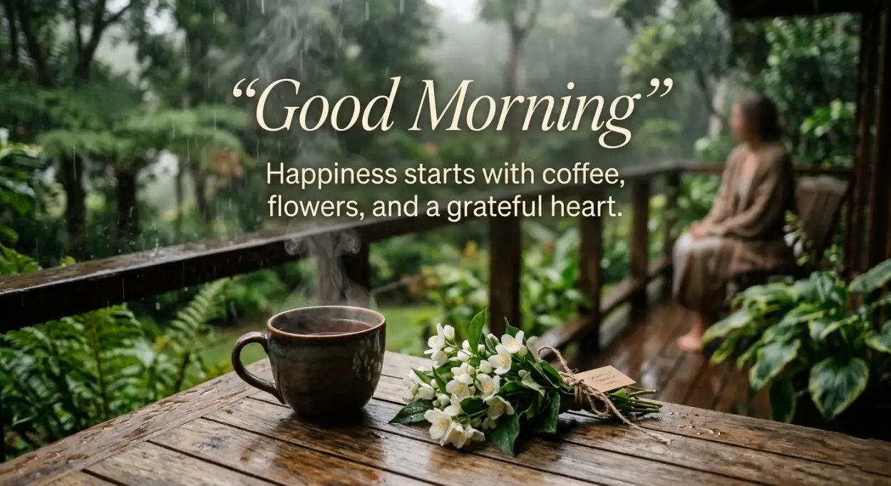 Free Download Good Morning Flowers And Hearts - High Quality Good Morning With Flowers Image