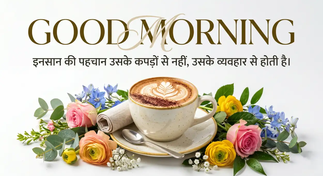 Free Download Good Morning Flowers With Hot Coffee Images - High Quality Good Morning Flowers And Coffee Image