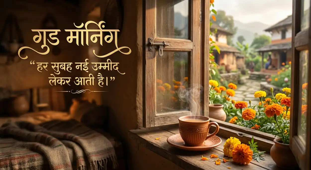 Free Download Good Morning Flowers With Inspirational Lines - High Quality Good Morning With Flowers Image
