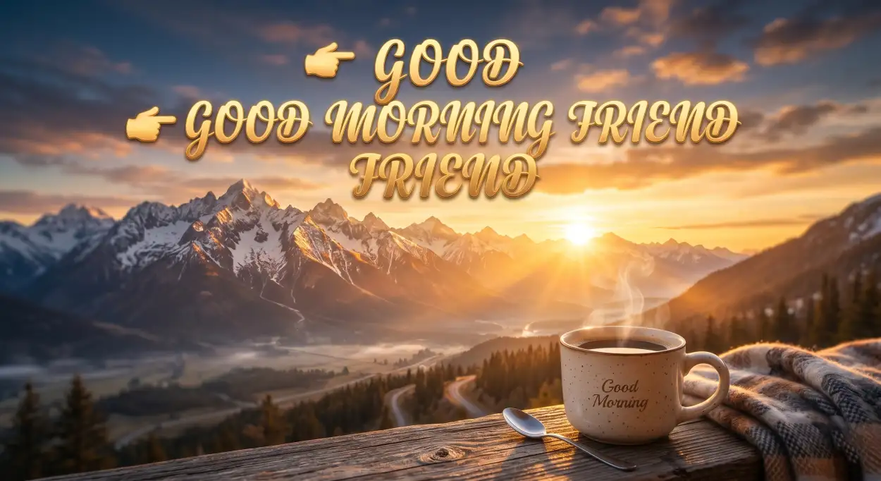 Free Download Good Morning Friend Images With Quotes 2 - High Quality Good Morning Friend Images With Quotes Image