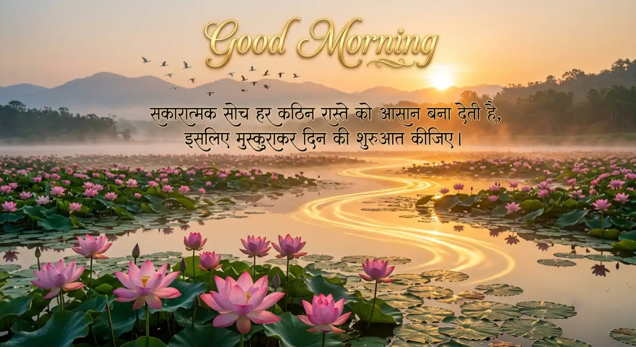 Free Download Good Morning Messages Hindi - High Quality Good Morning Motivational Quotes Hindi Image
