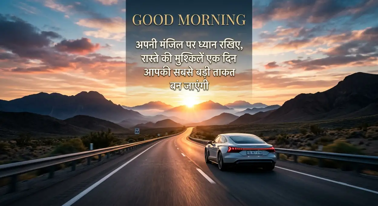 Free Download Good Morning Quote Of The Day Hindi - High Quality Good Morning Motivational Quotes Hindi Image