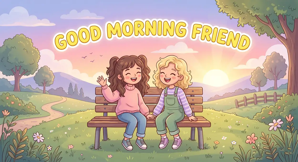 Free Download Good Morning Quotes For Best Friend In English - High Quality Good Morning Friend Images With Quotes Image