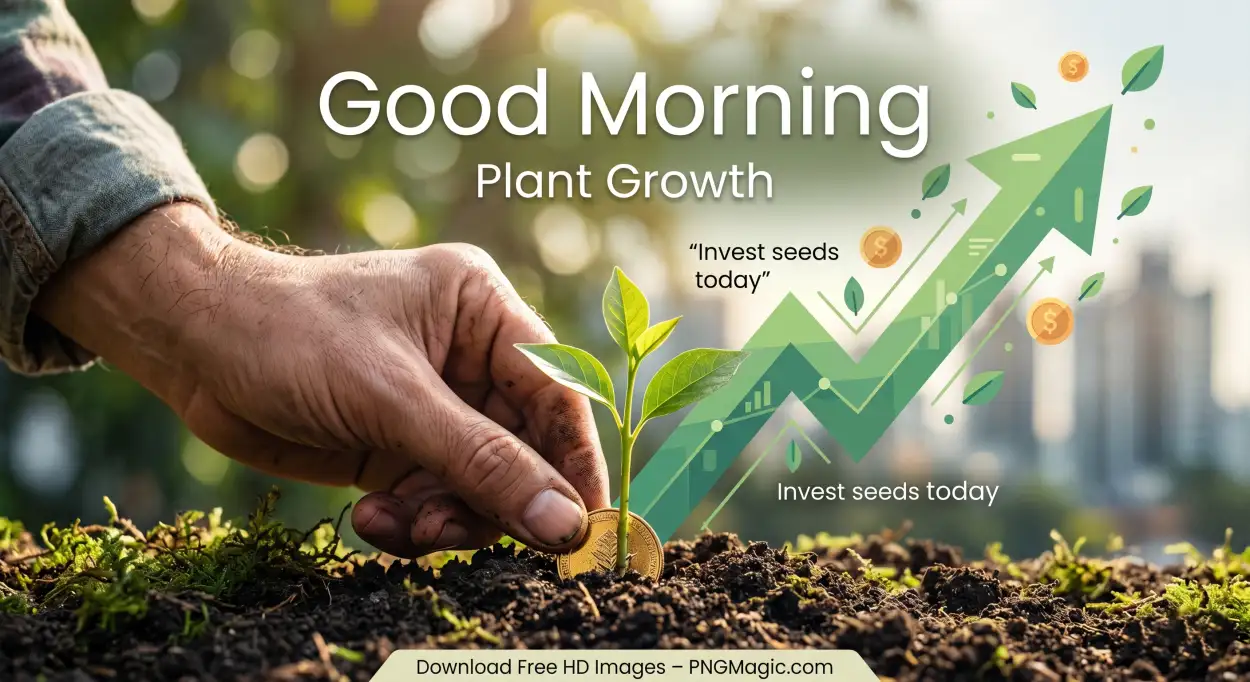 Free Download Good Morning Quotes For Financial Growth - High Quality Good Morning Investment Quotes Image