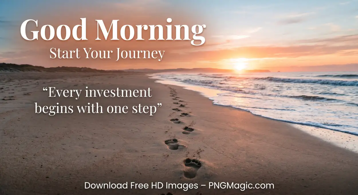 Free Download Good Morning Quotes For Financial Independence Journey - High Quality Good Morning Investment Quotes Image