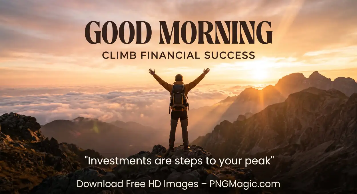 Free Download Good Morning Quotes For Financial Success - High Quality Good Morning Investment Quotes Image