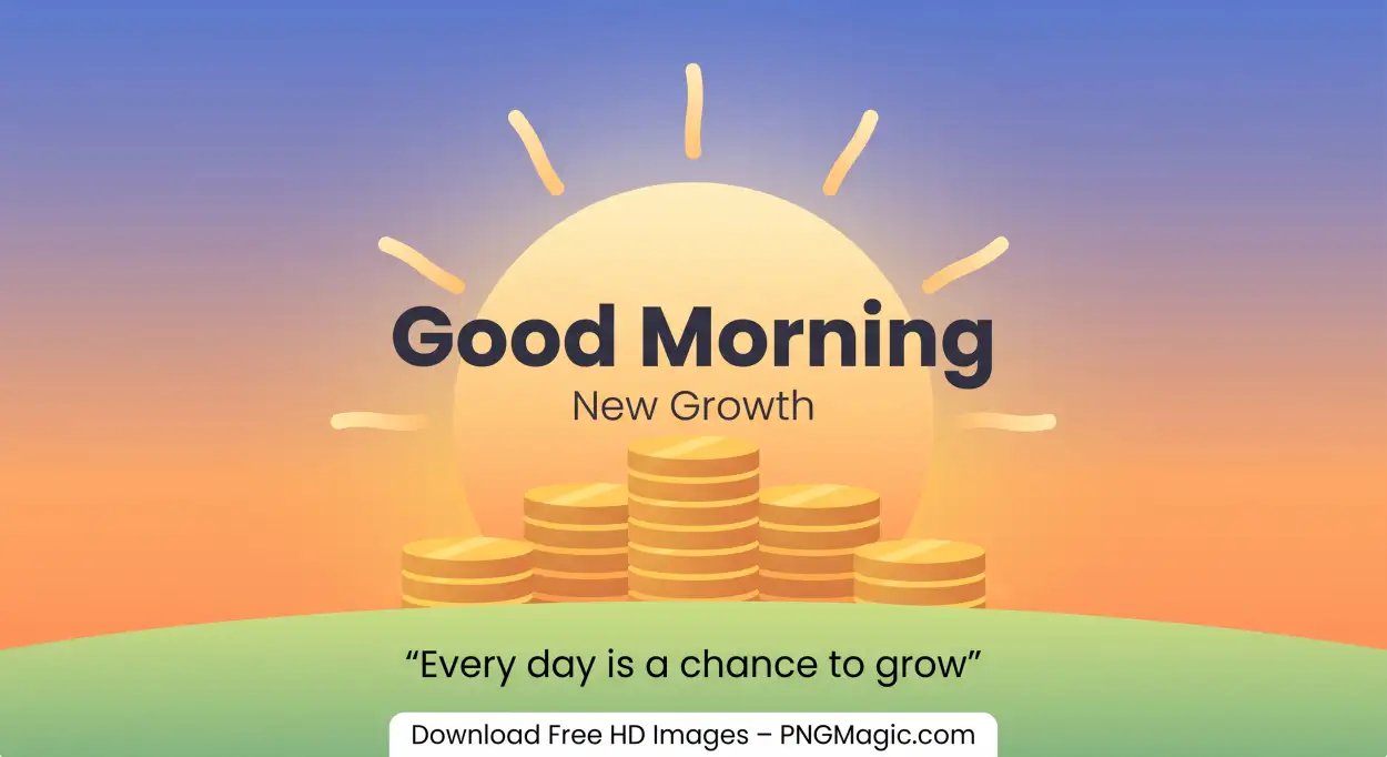 Free Download Good Morning Quotes For Money Growth Mindset - High Quality Good Morning Investment Quotes Image