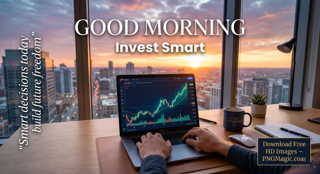 Free Download Good Morning Quotes For Smart Investing - High Quality Good Morning Investment Quotes Image