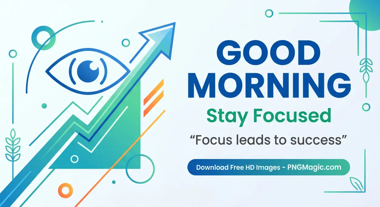 Free Download Good Morning Quotes For Success And Focus - High Quality Good Morning Motivation For Success Image