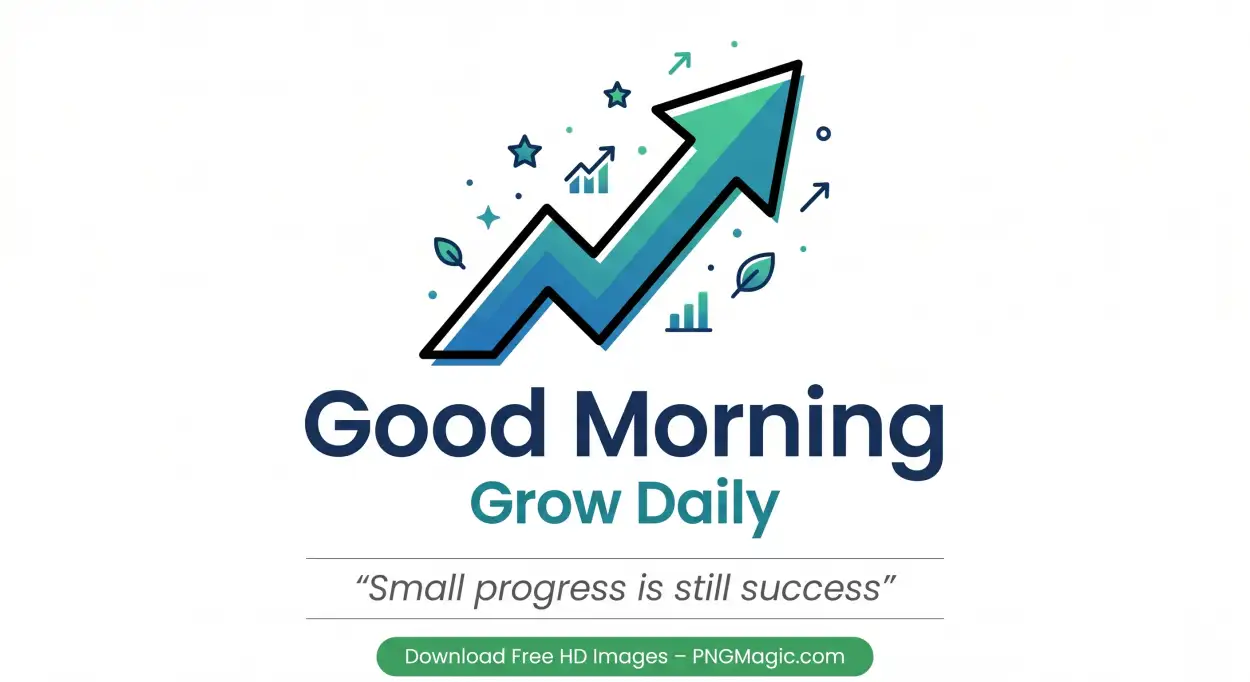 Free Download Good Morning Quotes For Success And Growth - High Quality Good Morning Motivation For Success Image