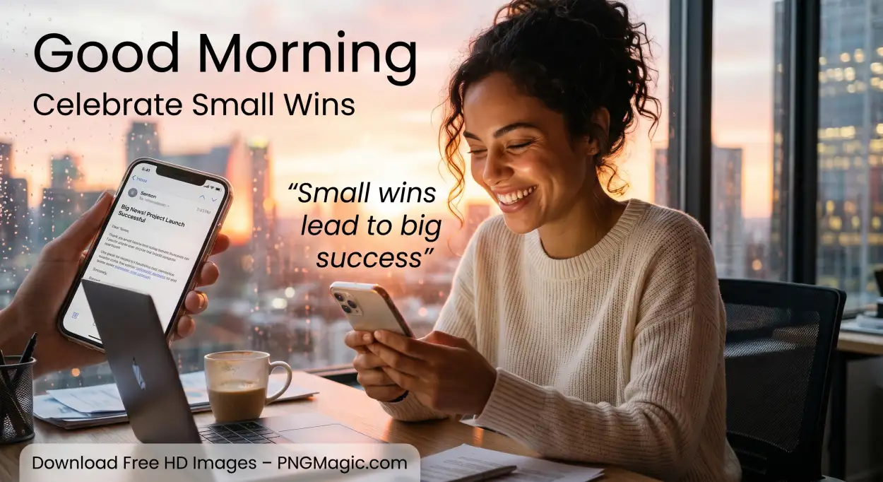 Free Download Good Morning Quotes For Winning Mindset - High Quality Good Morning Motivation For Success Image