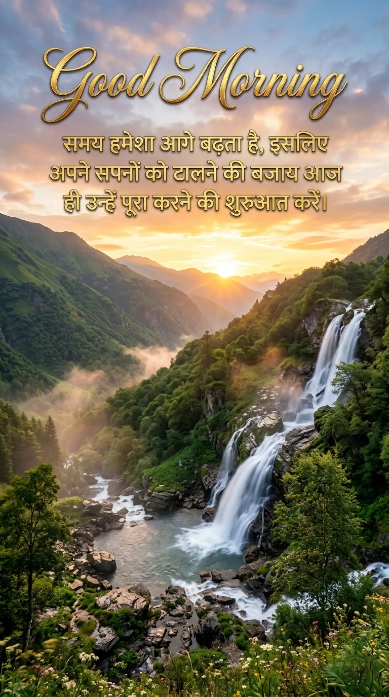 Free Download Good Morning Spiritual Quotes Hindi - High Quality Good Morning Motivational Quotes Hindi Image