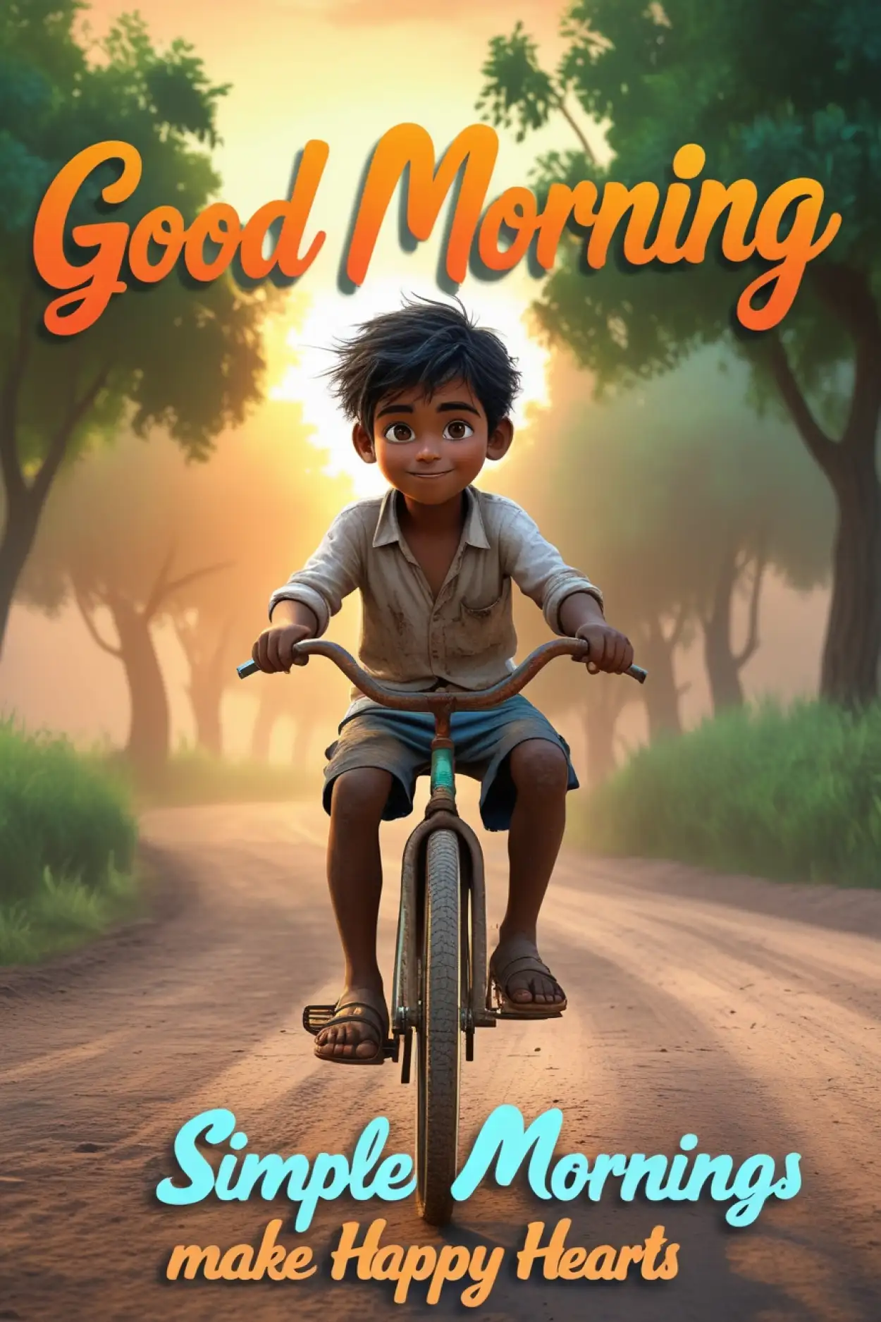Free Download Good Morning Wishes With Sun Rise Background - High Quality Good Morning Wishes Background