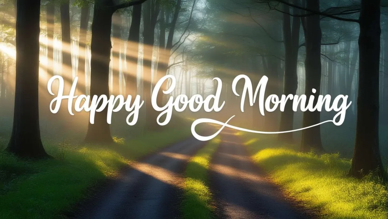 Good Morning With Nature And Cozy Forest Vibes - Royalty Free Good Morning With Nature Image | Pngmagic Free Download Good Morning With Nature And Cozy Forest Vibes - High Quality Good Morning With Nature Background