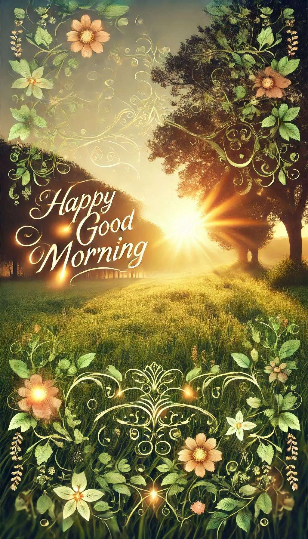 Good Morning With Nature Flowers And Greenery - Royalty Free Good Morning With Nature Image | Pngmagic Free Download Good Morning With Nature Flowers And Greenery - High Quality Good Morning With Nature Background