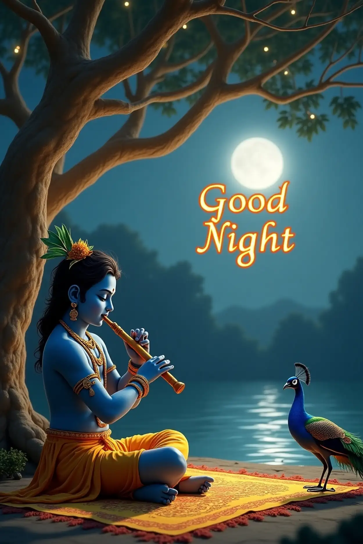 Good Night Images With Krishna Quotes - Royalty Free Good Night Image | Pngmagic Free Download Good Night Images With Krishna Quotes - High Quality Good Night Background