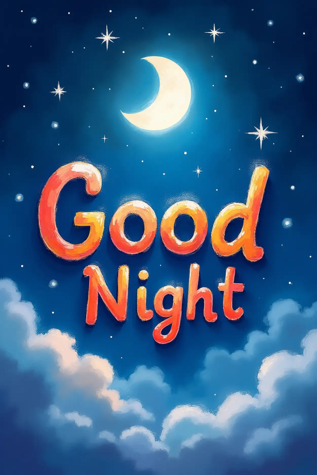 Free Download Good Night Photos With Moon And Stars - High Quality Good Night Background
