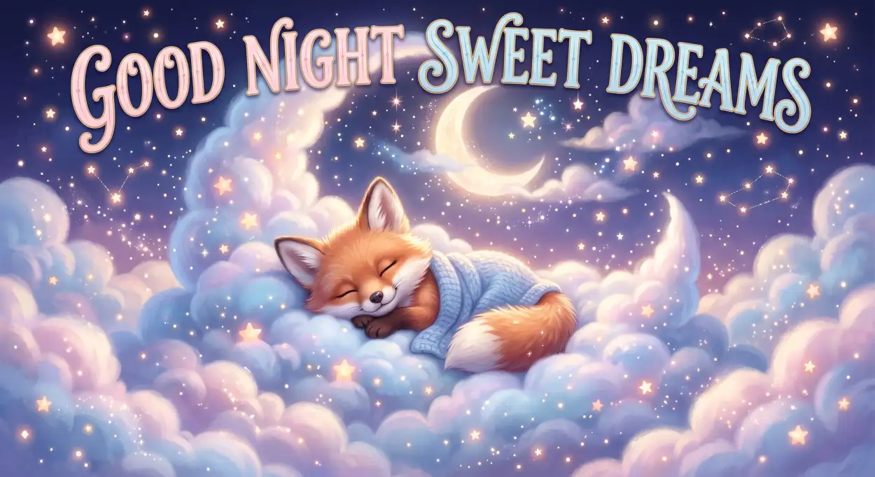 Free Download Good Night Sweet Dreams Cartoon Images - High Quality Good Night Sweet Dreams Image