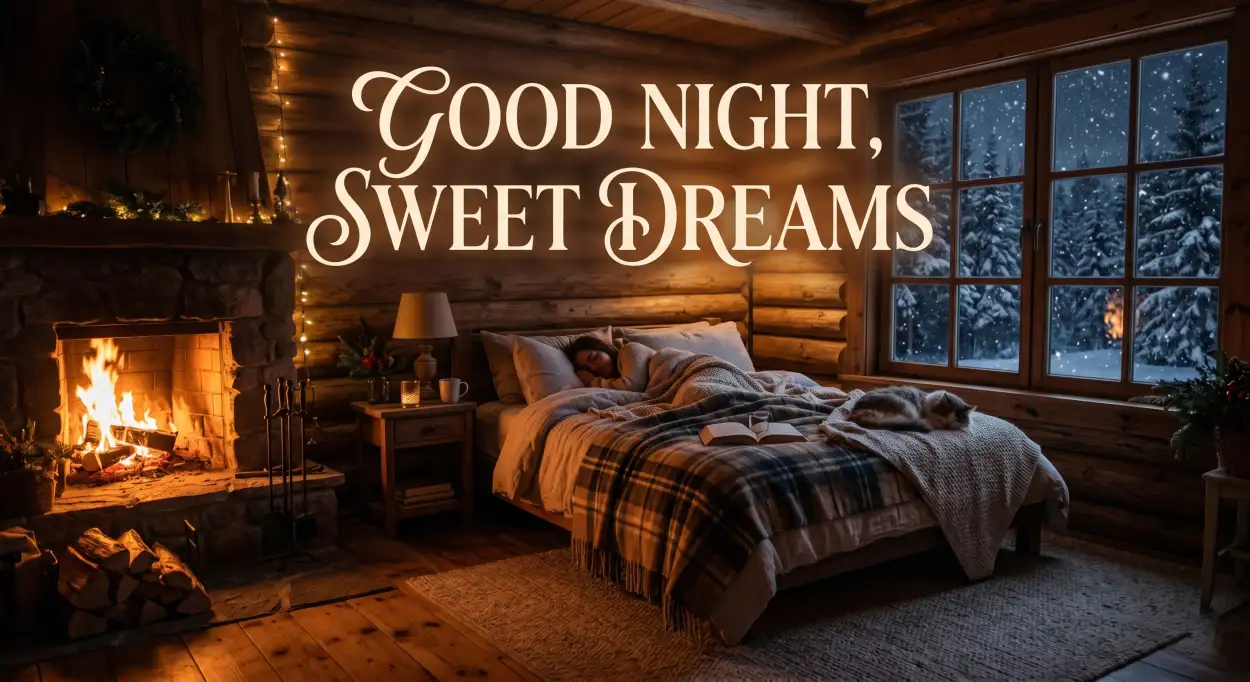 Free Download Good Night Sweet Dreams Image With Love Quote - High Quality Good Night Sweet Dreams Image