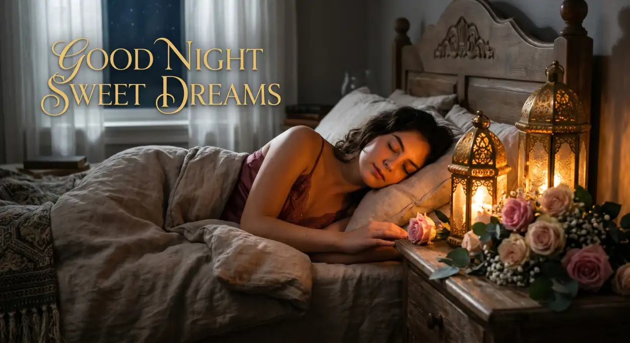 Free Download Good Night Sweet Dreams Rose Images - High Quality Good Night Sweet Dreams Image
