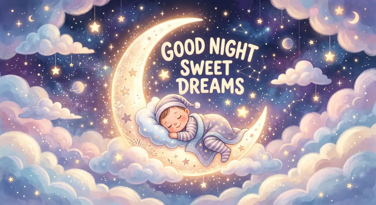 Free Download Good Night Sweet Dreams Status For Whatsapp - High Quality Good Night Sweet Dreams Image