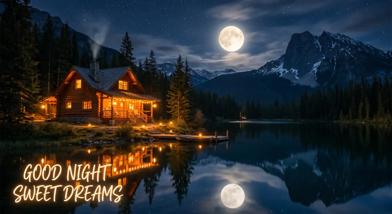 Free Download Good Night Sweet Dreams With Moon Images - High Quality Good Night Sweet Dreams Image