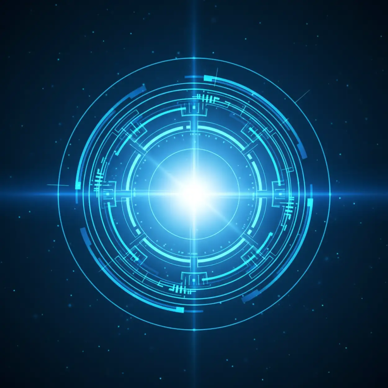 Free Download Gradient Blue Youtube Thumbnail Background With Light Effects - High Quality Blue YouTube Thumbnail Background Background