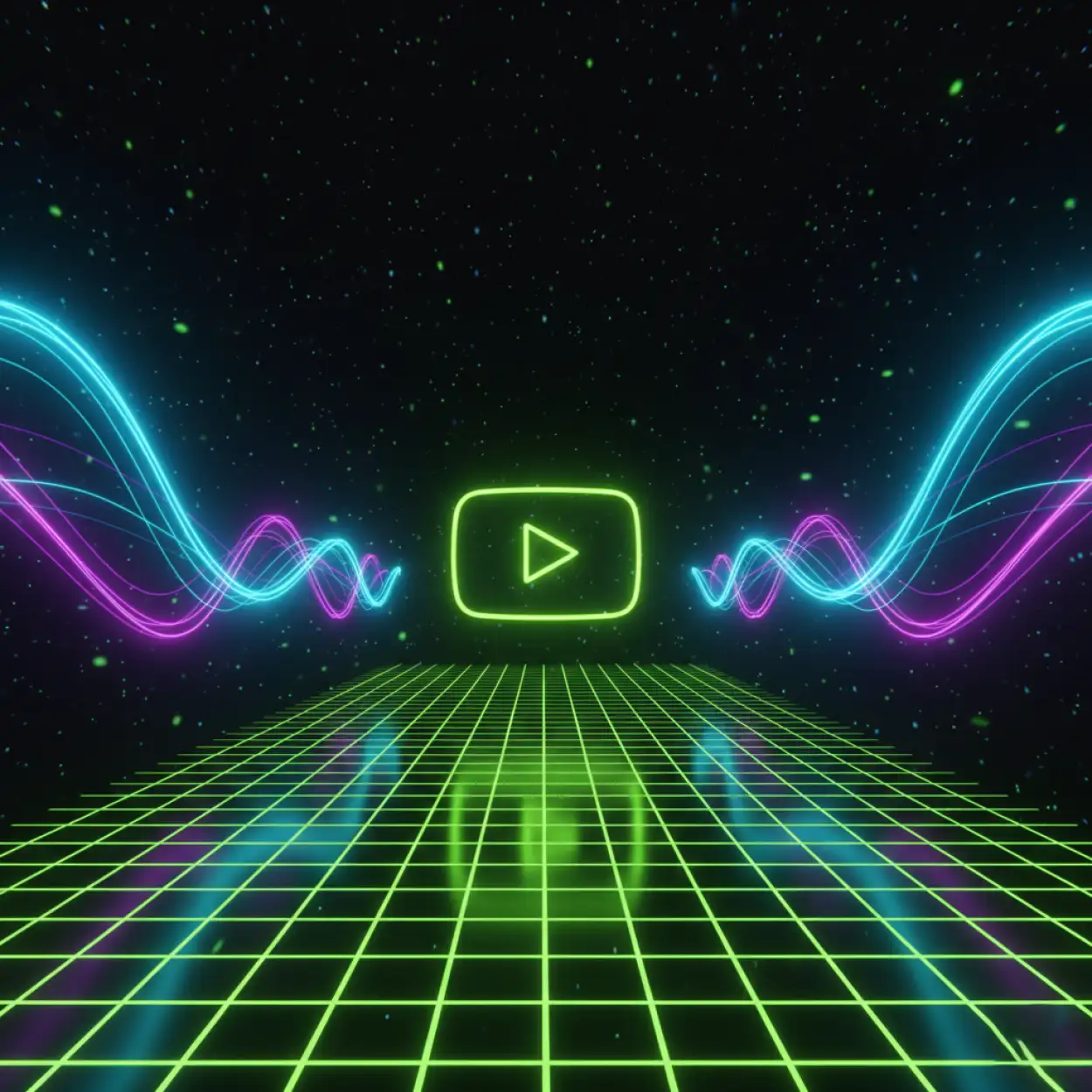 Free Download Gradient Green And Black Youtube Thumbnail Background - High Quality Green Youtube Thumbnail Background Background