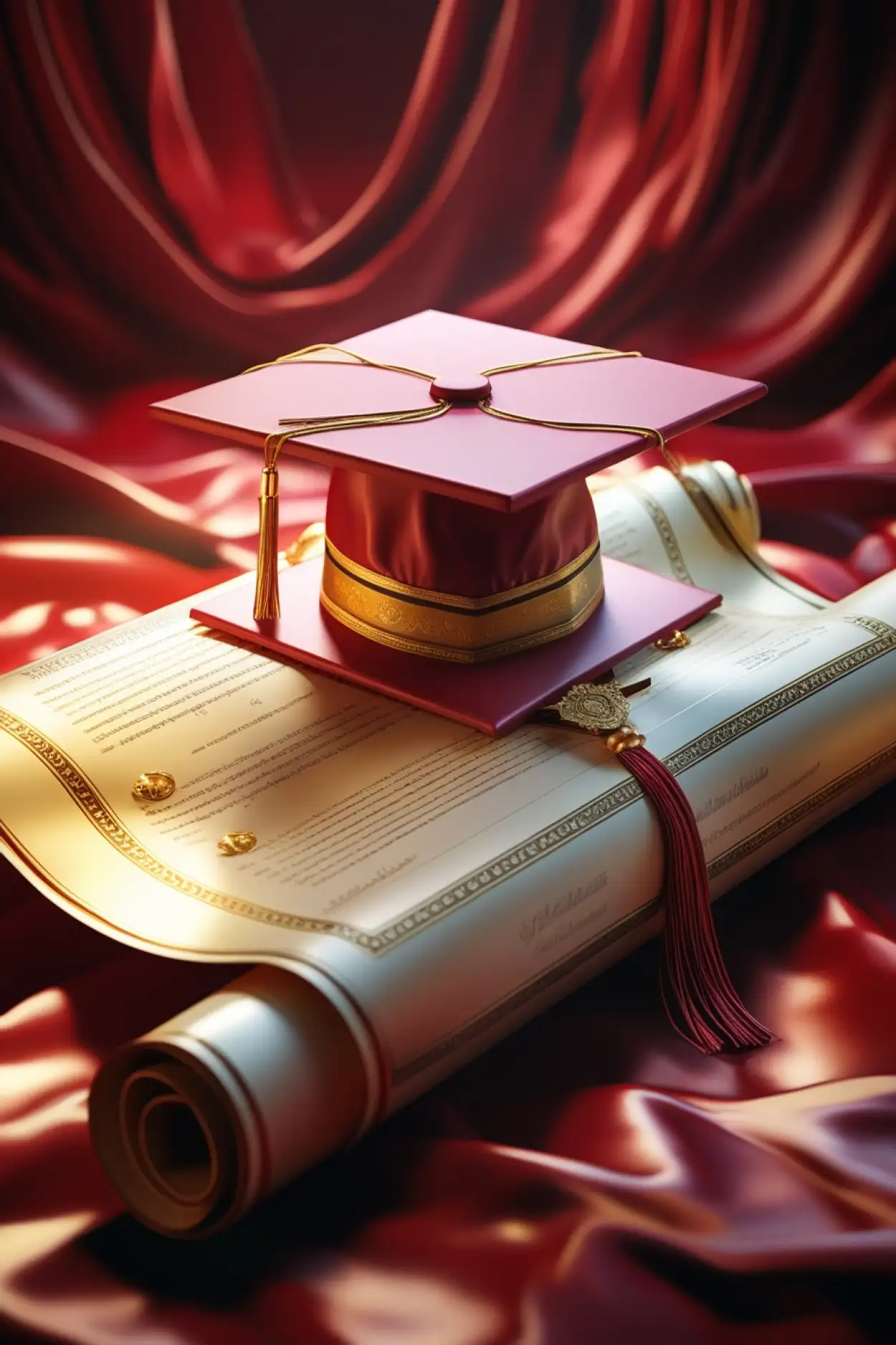 Graduation Cap Background With Confetti - Royalty Free Graduation Cap Background Image | Pngmagic Free Download Graduation Cap Background With Confetti - High Quality Graduation Cap Background Background
