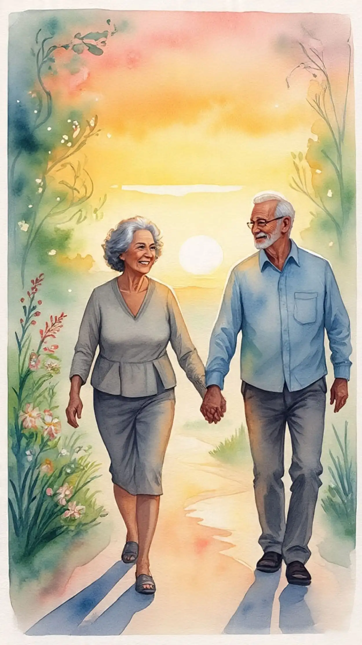 Grandparents Day Wallpaper In Pastel Colors - Royalty Free Grandparents Day Wallpaper Image | Pngmagic Free Download Grandparents Day Wallpaper In Pastel Colors - High Quality Grandparents Day Wallpaper Background