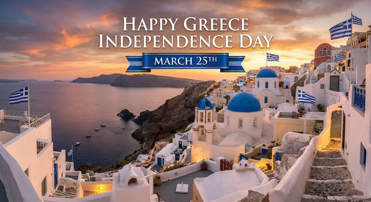 Free Download Greece Independence Day Design Resources - High Quality Happy Greece Independence Day 2026 Image