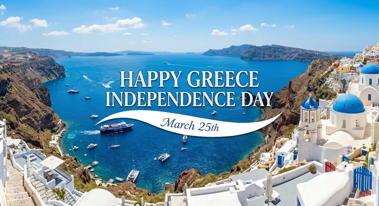 Free Download Greece Independence Day Png Pack - High Quality Happy Greece Independence Day 2026 Transparent PNG