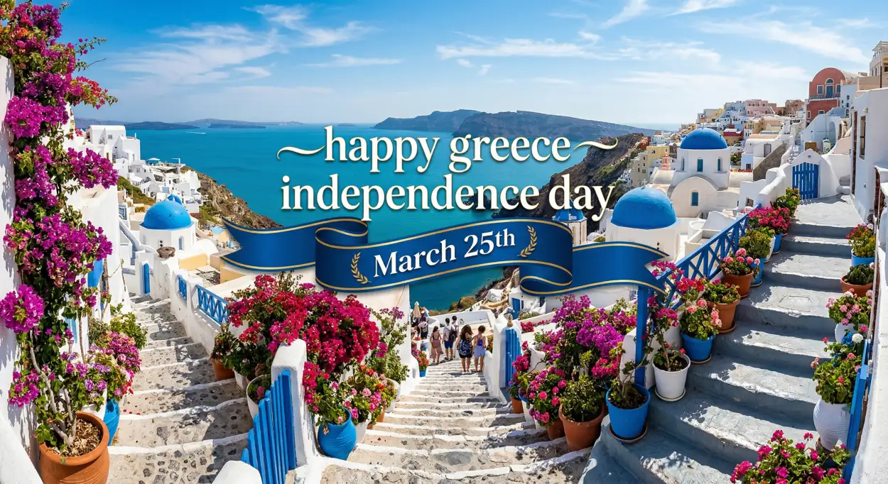 Free Download Greece Independence Day Stock Images - High Quality Happy Greece Independence Day 2026 Image
