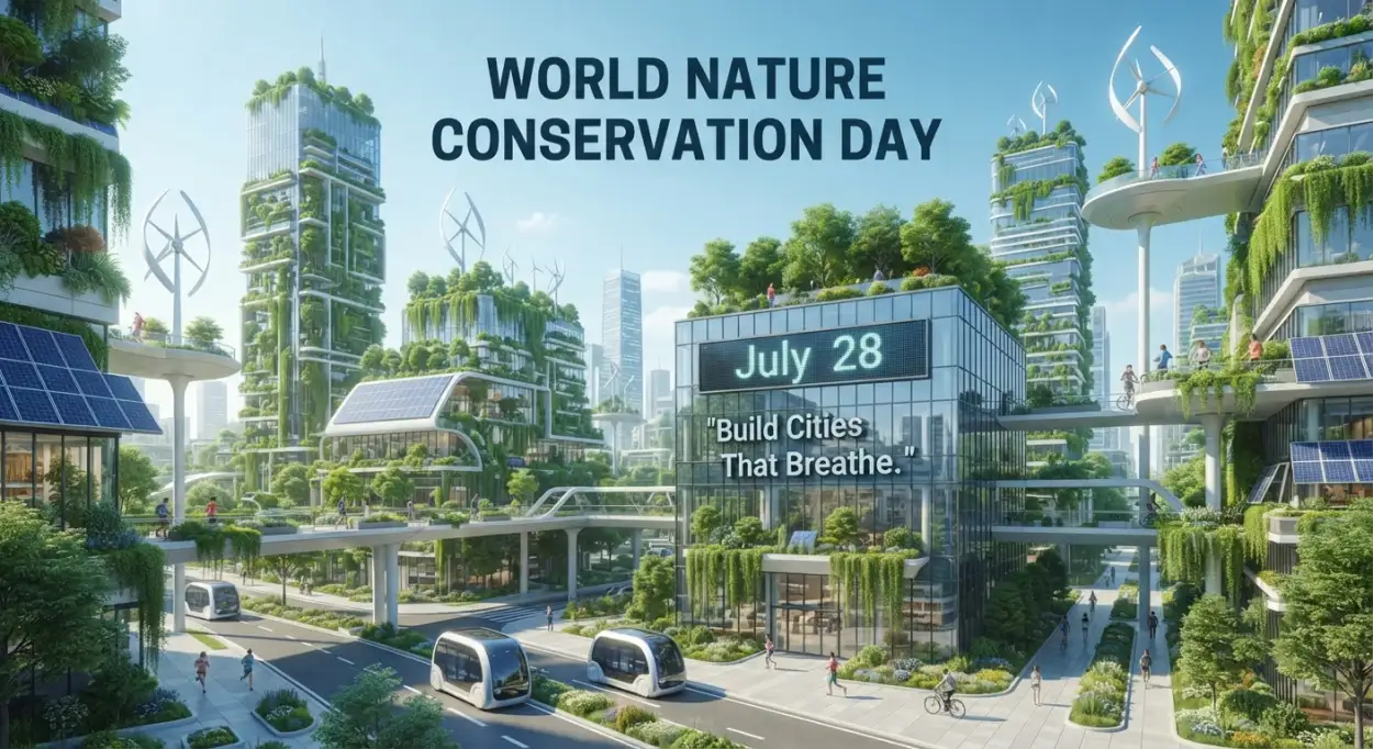 Free Download Green Future Awareness Campaign - High Quality World Nature Conservation Day 2026 Image