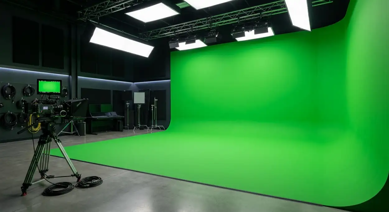Free Download Green Screen Background For Virtual Production - High Quality Green Screen Background Background Image